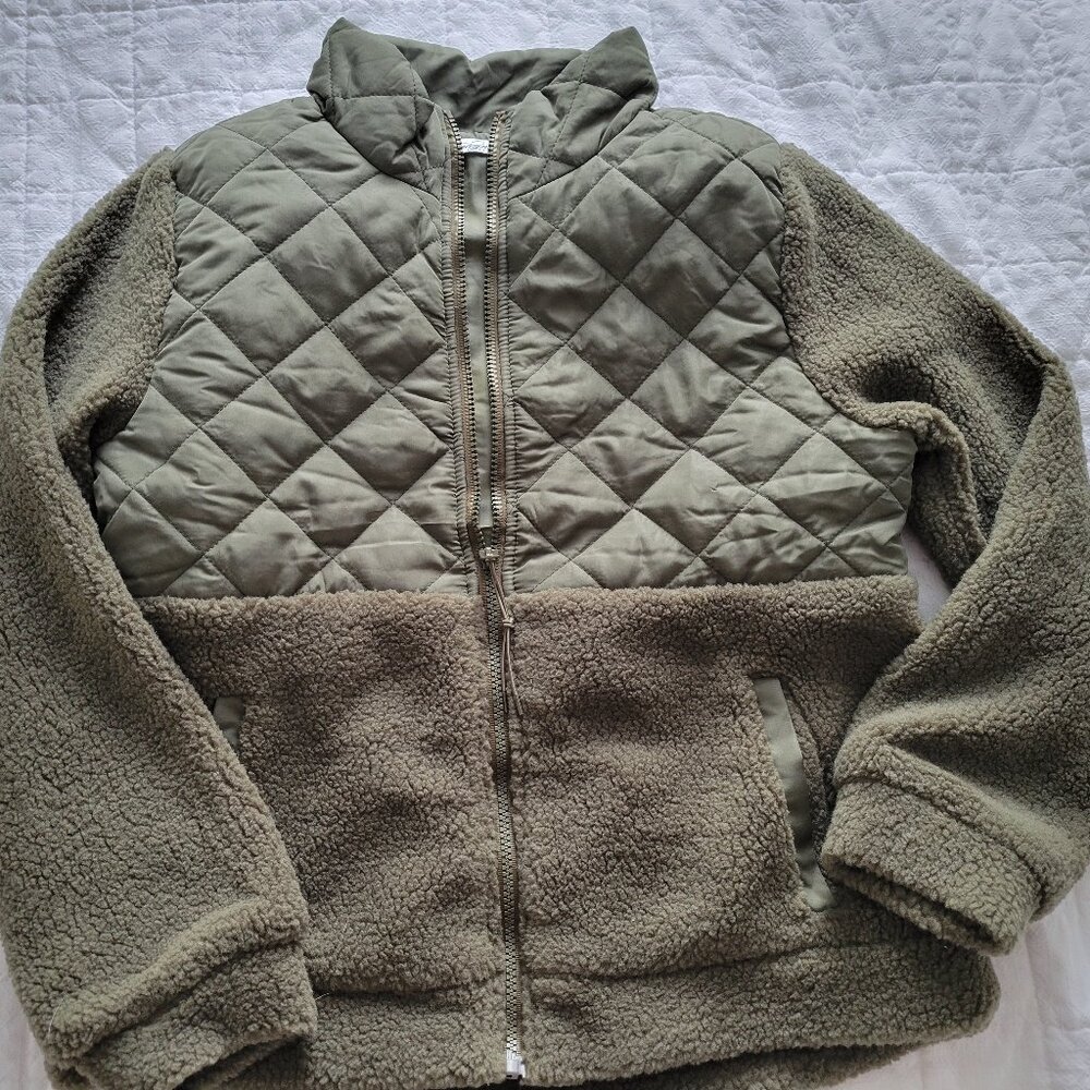 NWOT Sherpa jacket
